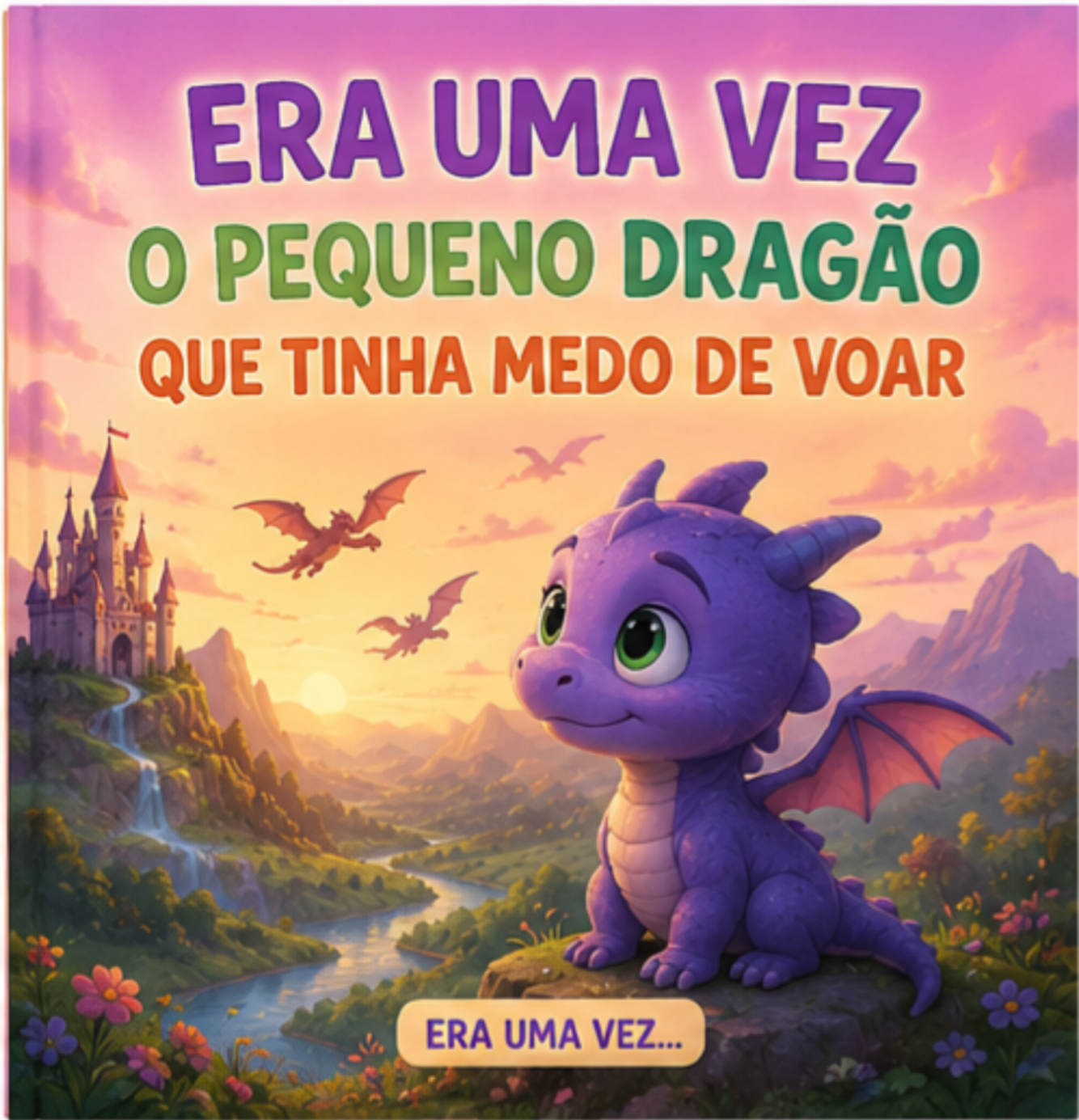 Capa do livro Dudu, o Pequeno Dragão